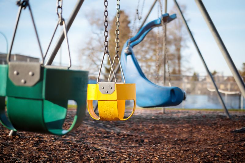 Play Area Mulch Installation
